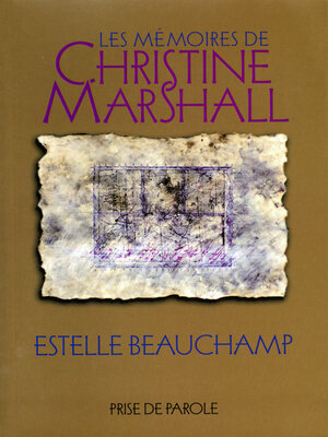 cover image of Les Mémoires de Christine Marshall